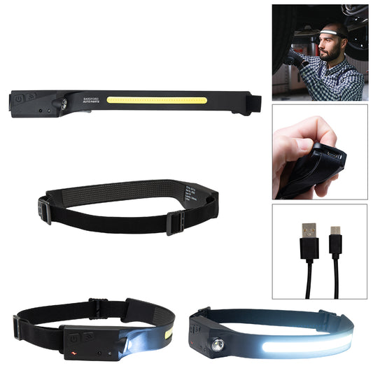 #20052 RECHARGEABLE COB HEADLAMP