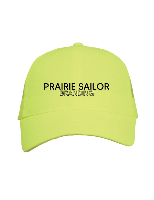 Mesh-Back Twill Trucker Cap